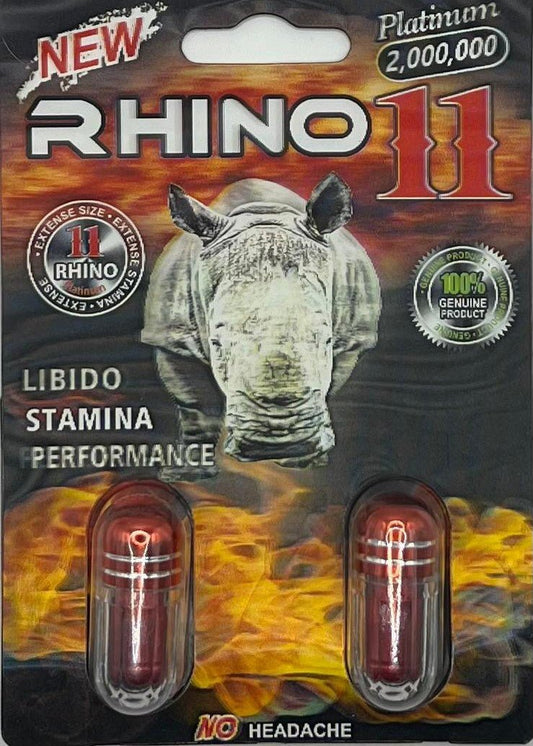 Rhino 11 - 2,000,000 - Double - Rhino©