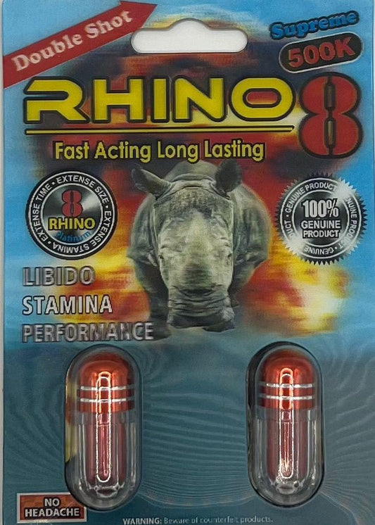 Rhino 8 - 500K - Double - Rhino©